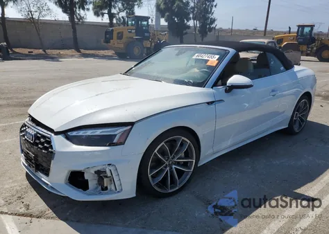 2024 Audi A5 Premium Plus 45 из США, поврежденный, VIN WAU4AGF55RN000924